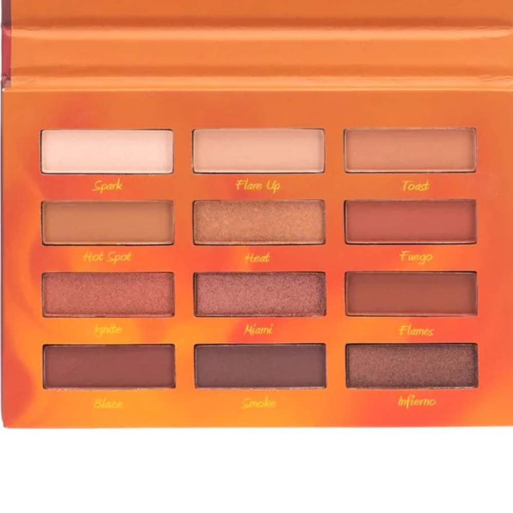 NEW Beauty Creations Hot Fire eyeshadow palette